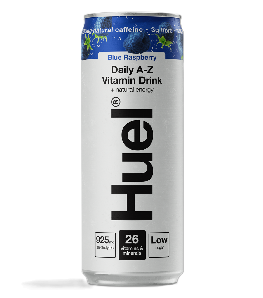 Huel Vegan Daily Vitamin Drink - Blue Raspberry X 12 X 330ml