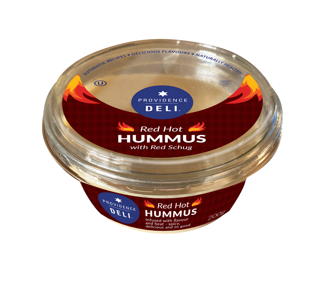 [10% OFF] Providence Deli Hummus - Red Hot with Red Schug 200g