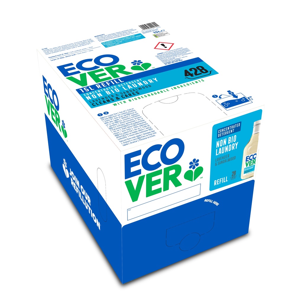 Ecover Laundry Liquid - Non Bio 15L