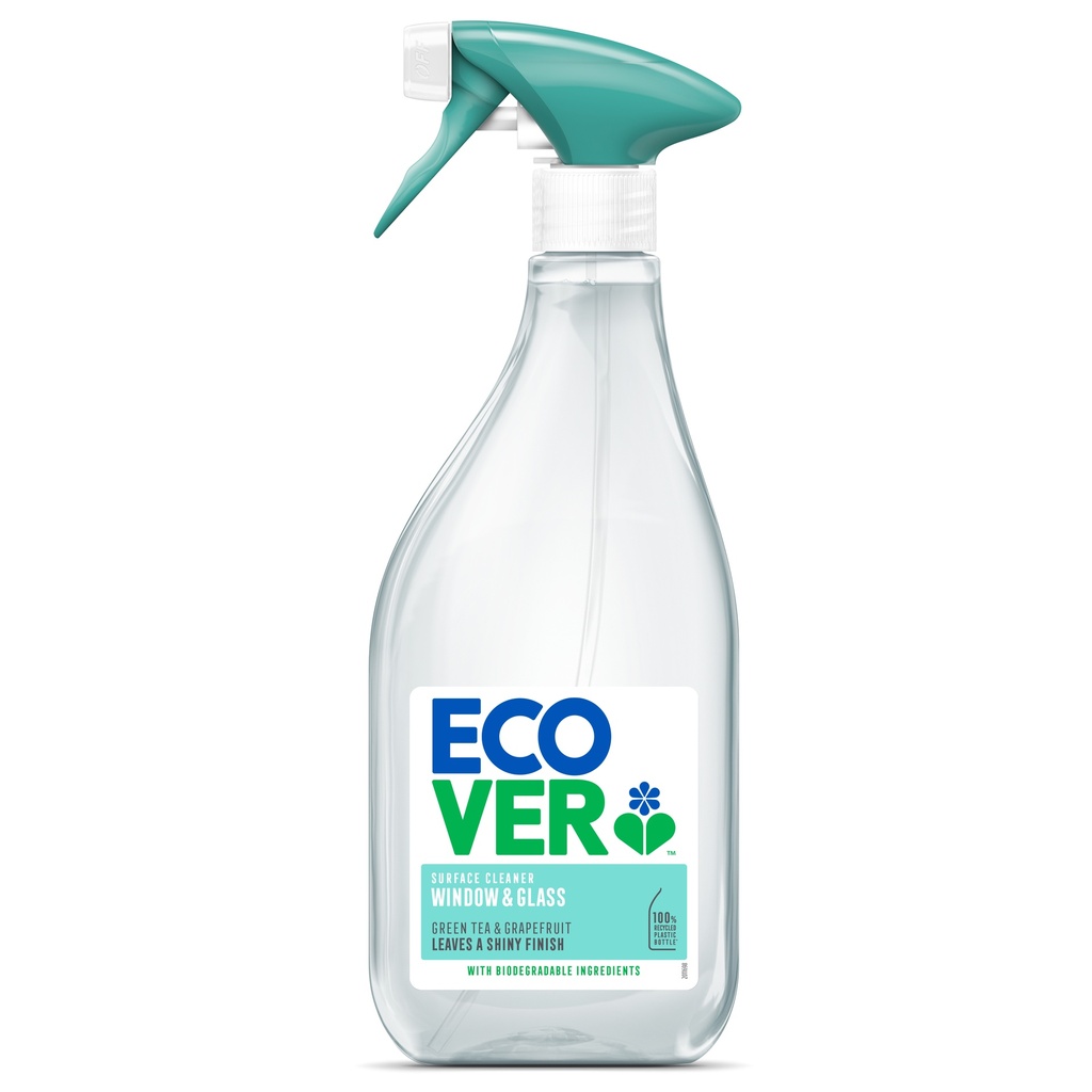 Ecover Surface Cleaner - Green Tea & Grapefruit for Window & Glass 500ml