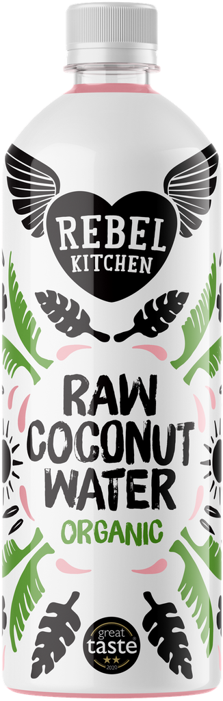 [20% OFF] Rebel Kitchen ORGANIC Coconut Water - LARGE Pressed 750ml