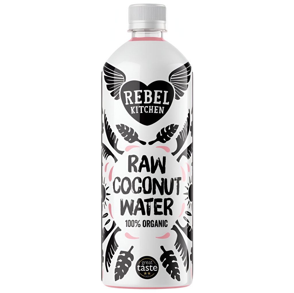 Rebel Kitchen Organic Coconut Water - LARGE Pressed 750ml