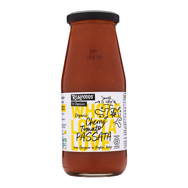 Organico Organic Passata - Cherry Tomato X 12 X 420g