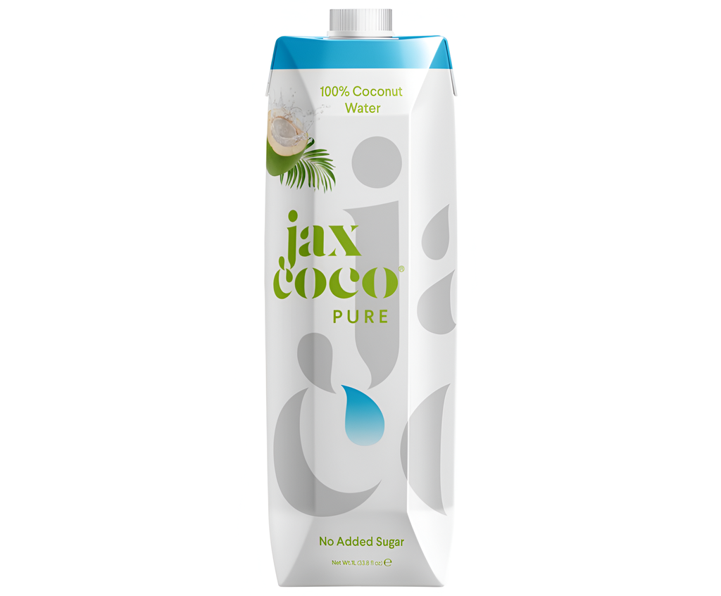 [20% OFF] Jax Coco Coconut Water - LARGE Tetra Pack X 12 X 1L
