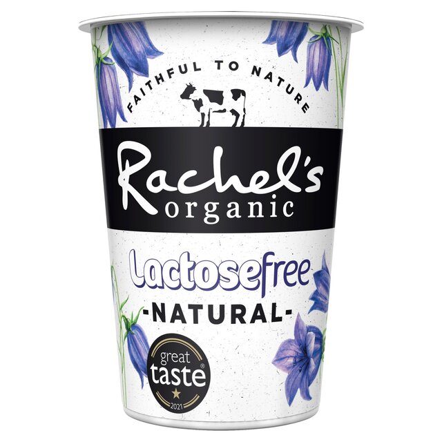 Rachels Organic Lactose Free Yoghurt - LARGE Natural 450g