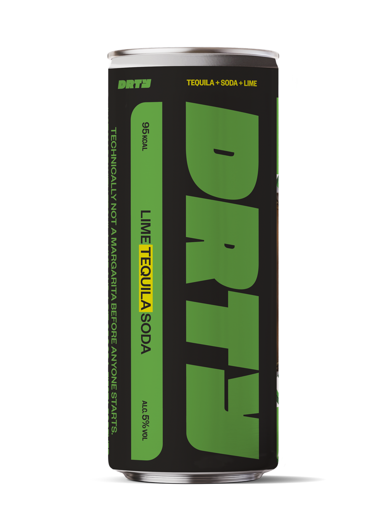 [15% OFF] DRTY Tequila Soda - Lime X 12 X 250ml