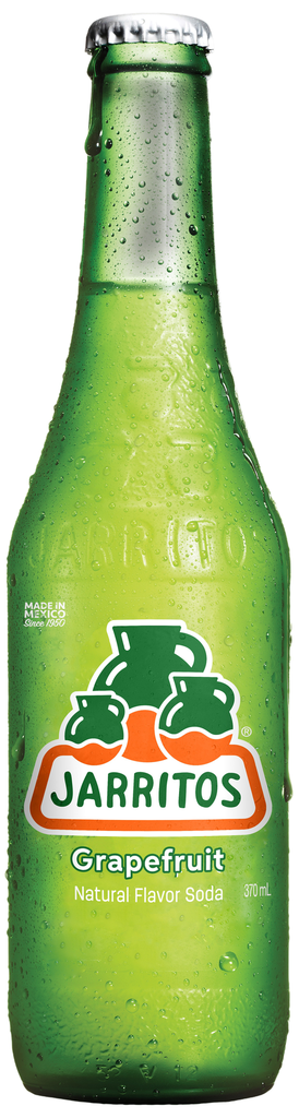 Jarritos Natural Flavour Soda - Grapefruit X 12 X 370ml