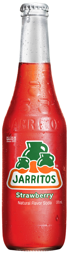 Jarritos Natural Flavour Soda - Strawberry X 12 X 370ml