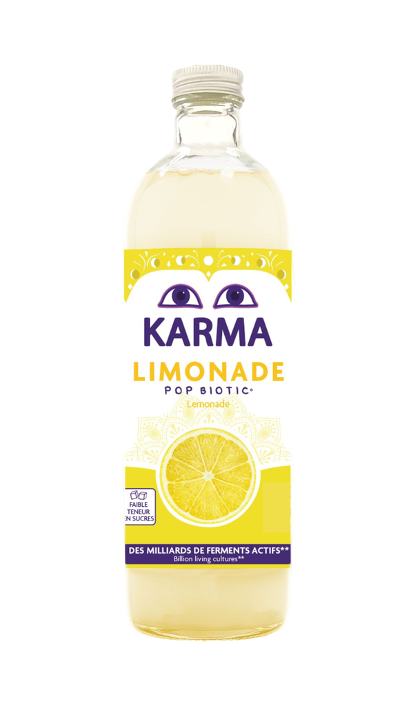 Karma Drinks - LARGE BOTTLE Pop Biotic Lemonade X 6 X 750ml