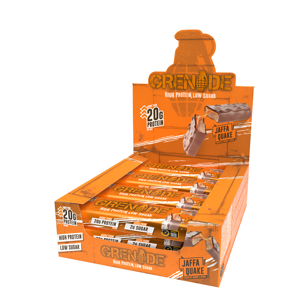 [15% OFF] Grenade Carb Killa Protein Bars - Jaffa Quake X 12 X 60g