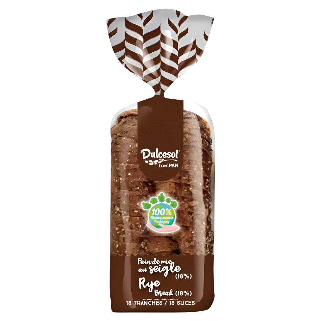 Dulcesol Bread - Sliced Rye 800g