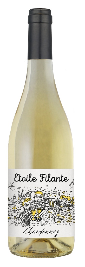 Etoile Filante White Wine - Chardonnay 2024 12% ABV X 6 X 750ml