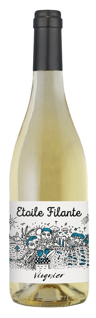 Etoile Filante White Wine - Viognier Languedoc 2024 13.5% ABV FRANCEX 6 X 750ml