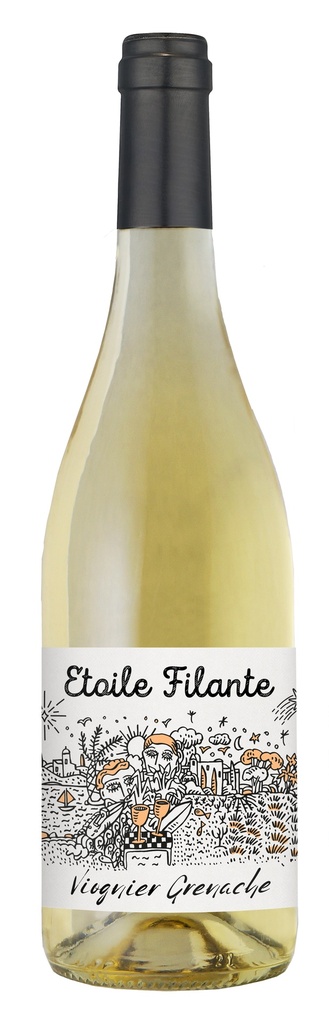 Etoile Filante White Wine - Viognier Grenache 2024 12% ABV X 6 X 750ml
