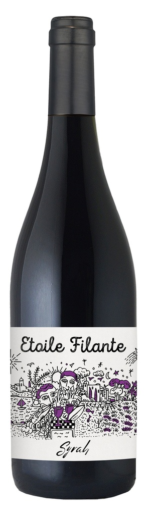 Etoile Filante Red Wine - Syrah Languedoc  2024 12.5% ABV FRANCE x 6 x 750ml
