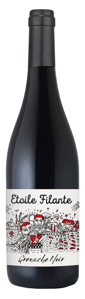 Etoile Filante Red Wine - Grenache Noir Languedoc 2024 13.5% ABV FRANCE x 6 x 750ml