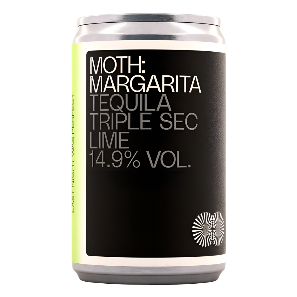 [10% OFF] Moth Cocktails - CAN Margarita 14.9% ABV X 12 X 125ml