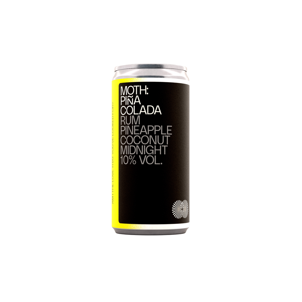 [10% OFF] Moth Cocktails - CAN Pina Colada 10% ABV X 12 X 200ml