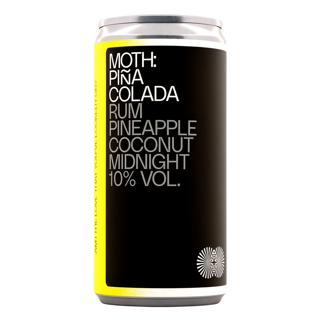 [10% OFF] Moth Cocktails - CAN Pina Colada 10% ABV X 12 X 200ml