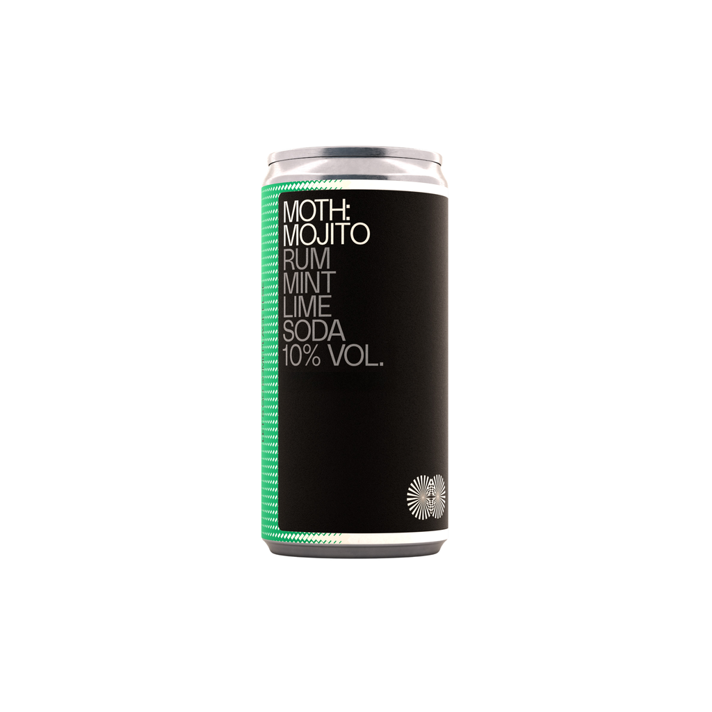 [10% OFF] Moth Cocktails - CAN Mojito 10% ABV X 12 X 200ml
