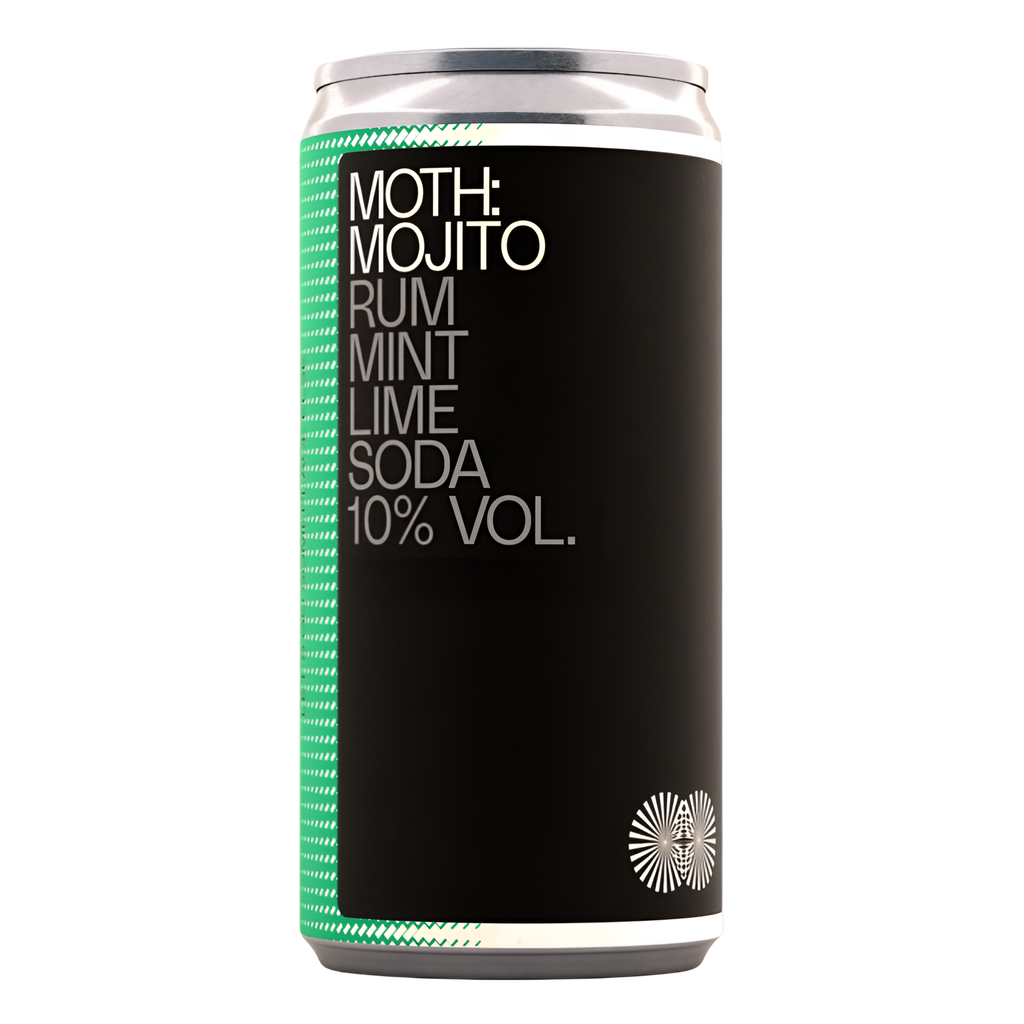 [15% OFF] Moth Cocktails - CAN Mojito 10% ABV X 12 X 200ml