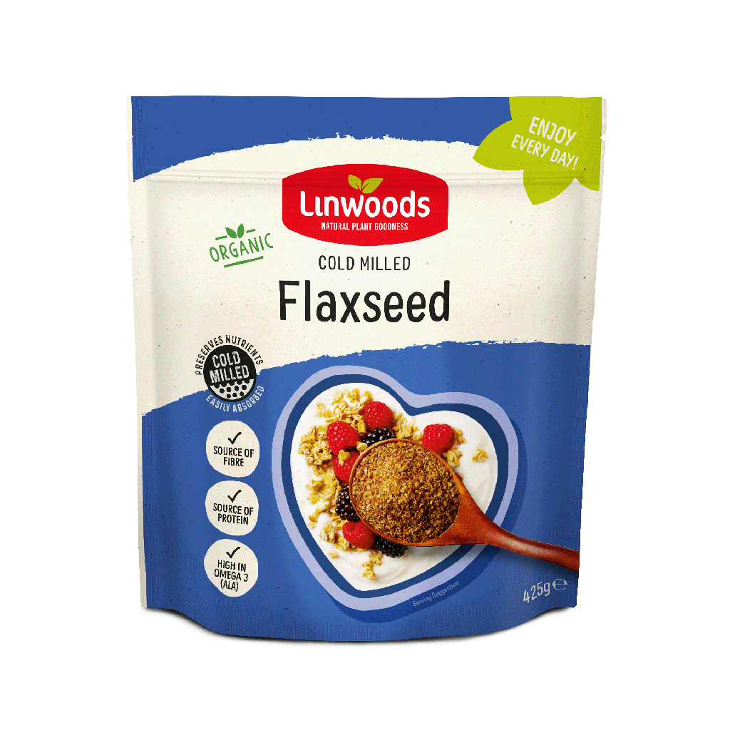 Linwoods Seed and Nut Mix - LARGE Cold Milled Flaxseed X 12 X 425g