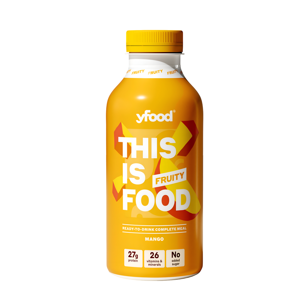 YFood Meal Replacement Shake - Fruity Mango X 6 X 500ml