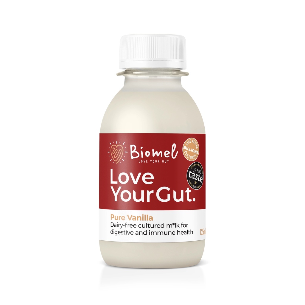 [10% OFF] Biomel Gut Health Shots - Pure Vanilla X 6 X 125ml