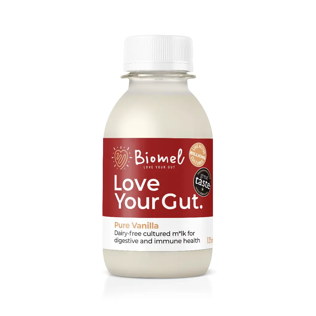 [10% OFF] Biomel Gut Health Shots - Pure Vanilla X 6 X 125ml
