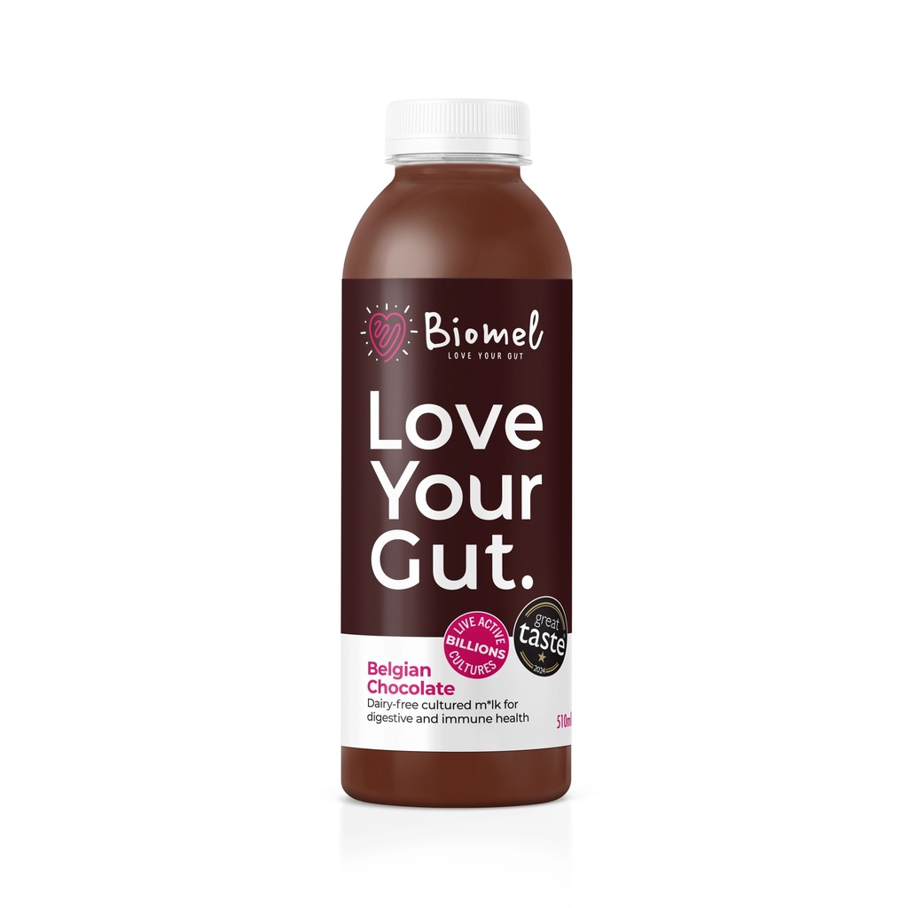 [10% OFF] Biomel Gut Health Drinks - Belgian Chocolate 510ml