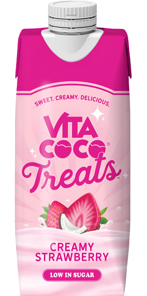 Vita Coco Flavoured Coconut Milk - Strawberry & Cream X 12 X 330ml