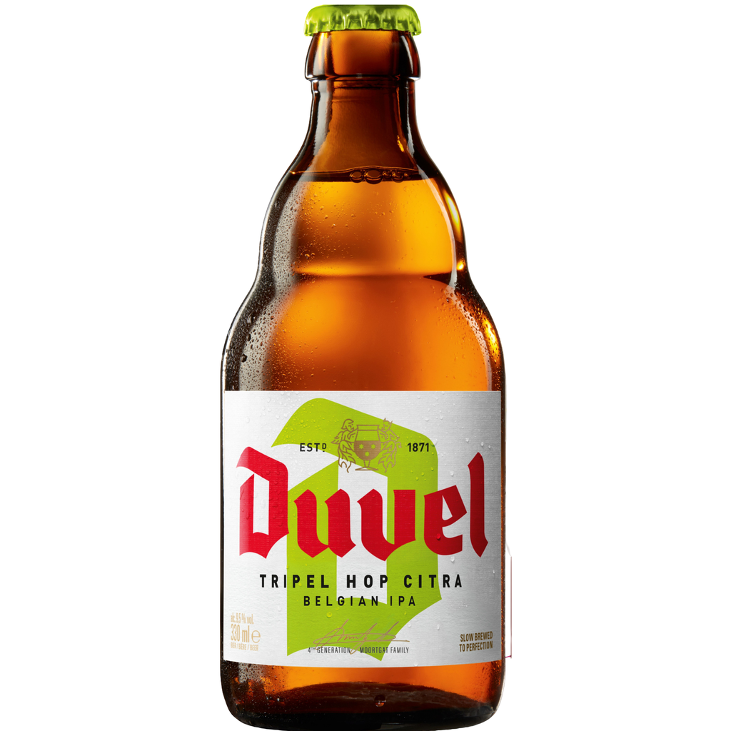 Duvel Beer - BOTTLE Triple Hop Citra 9.5% ABV X 12 X 330ml