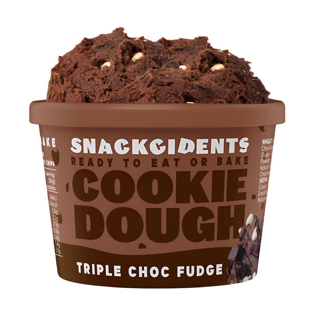 Snackcidents Cookie Dough - Triple Choc Fudge 150g