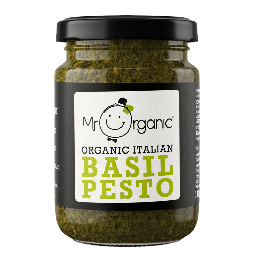 [15% OFF] Mr Organic Pesto - Green Basil X 6 X 130g