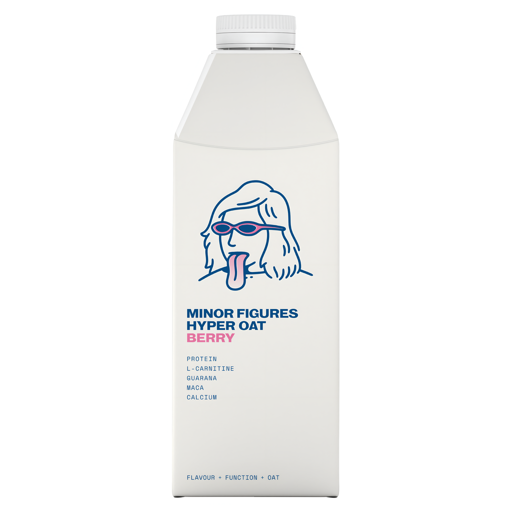 [20% OFF] Minor Figures Hyper Oat Drink - Berry X 6 X 750ml