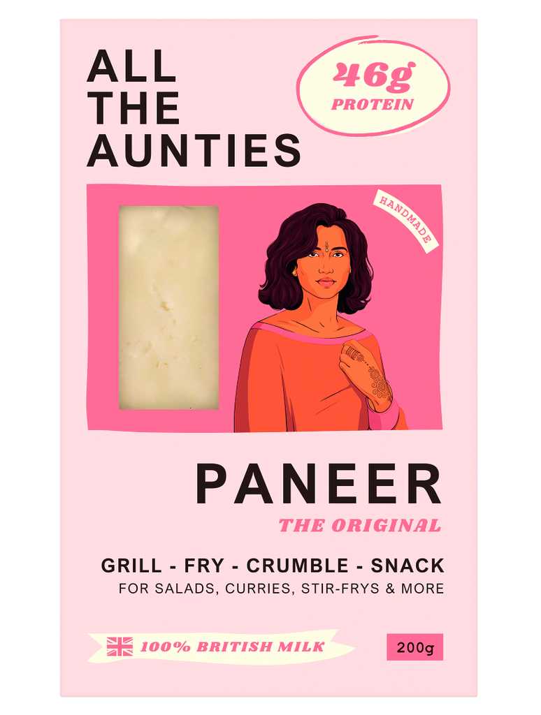 All The Aunties Paneer - BLOCK Original Plain 200g