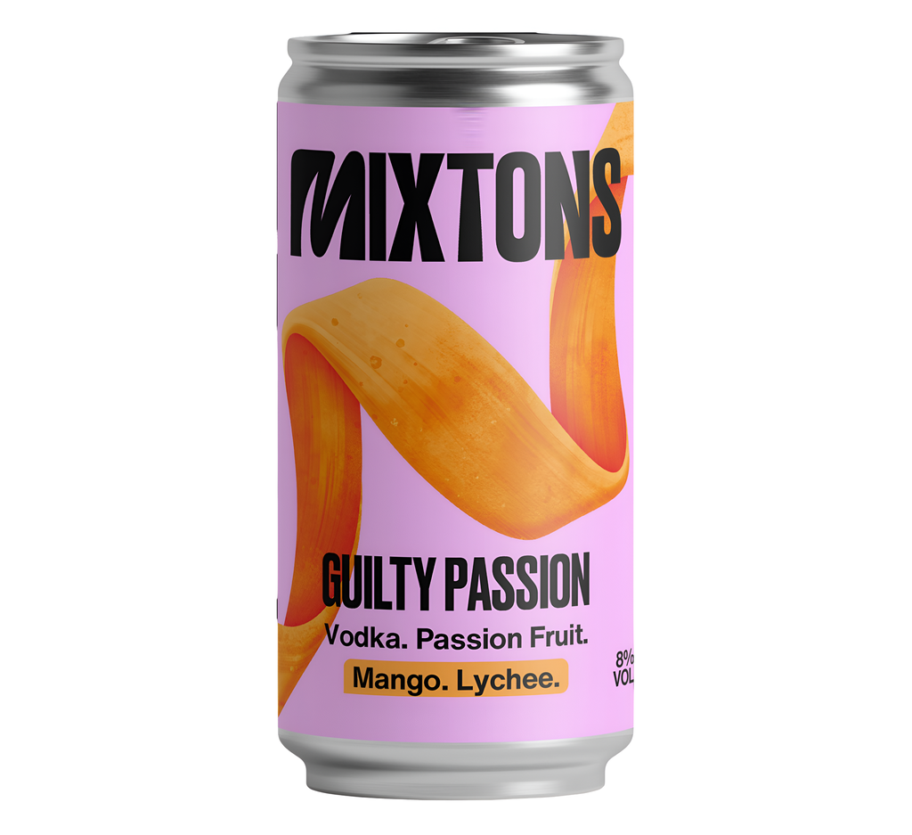 Mixtons RTD Cocktails - CAN Guilty Passion 8% ABV X 12 X 200ml
