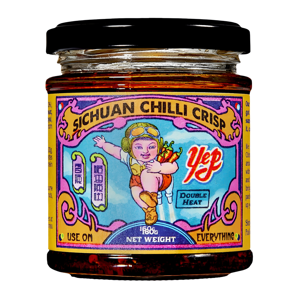 Yep Kitchen Chilli Crisp - Double Heat Sichuan X 6 X 160g