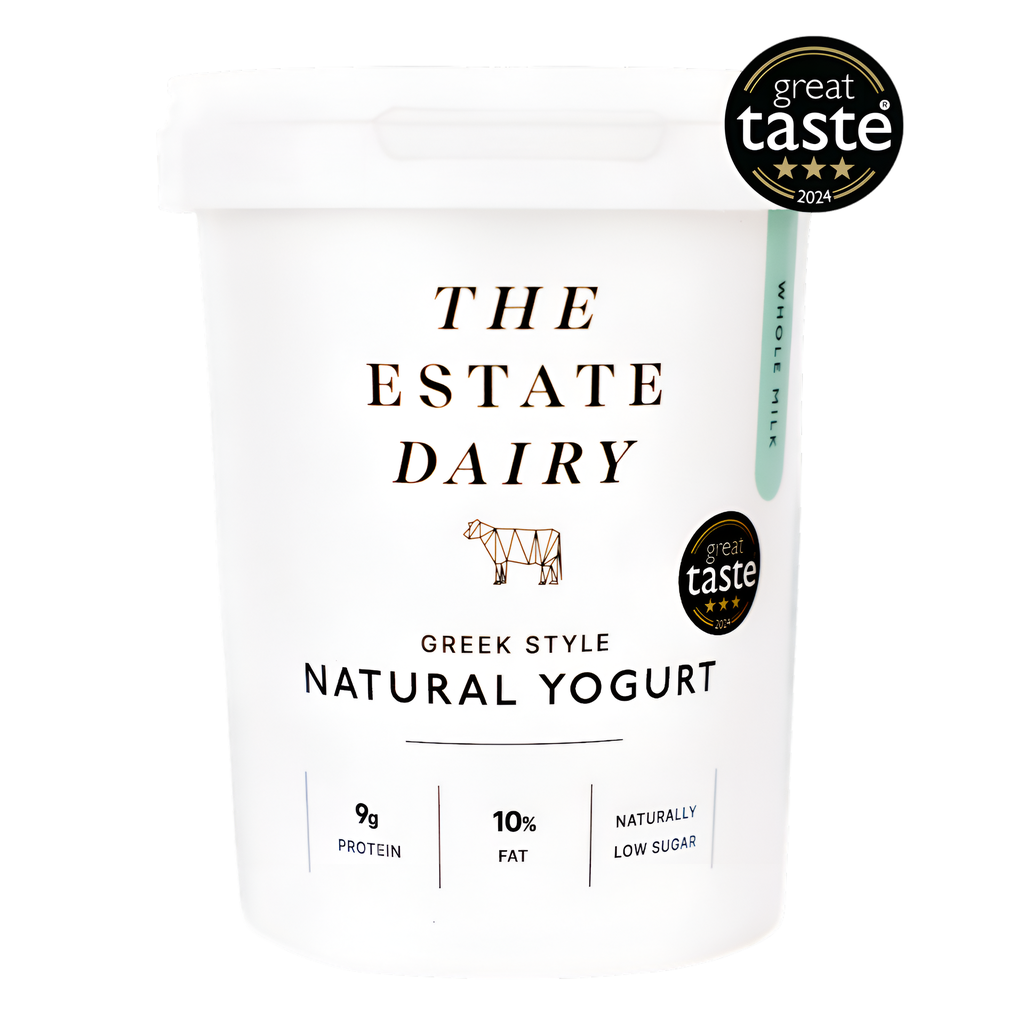 [20% OFF] The Estate Dairy Greek Style Yoghurt - Natural 500g