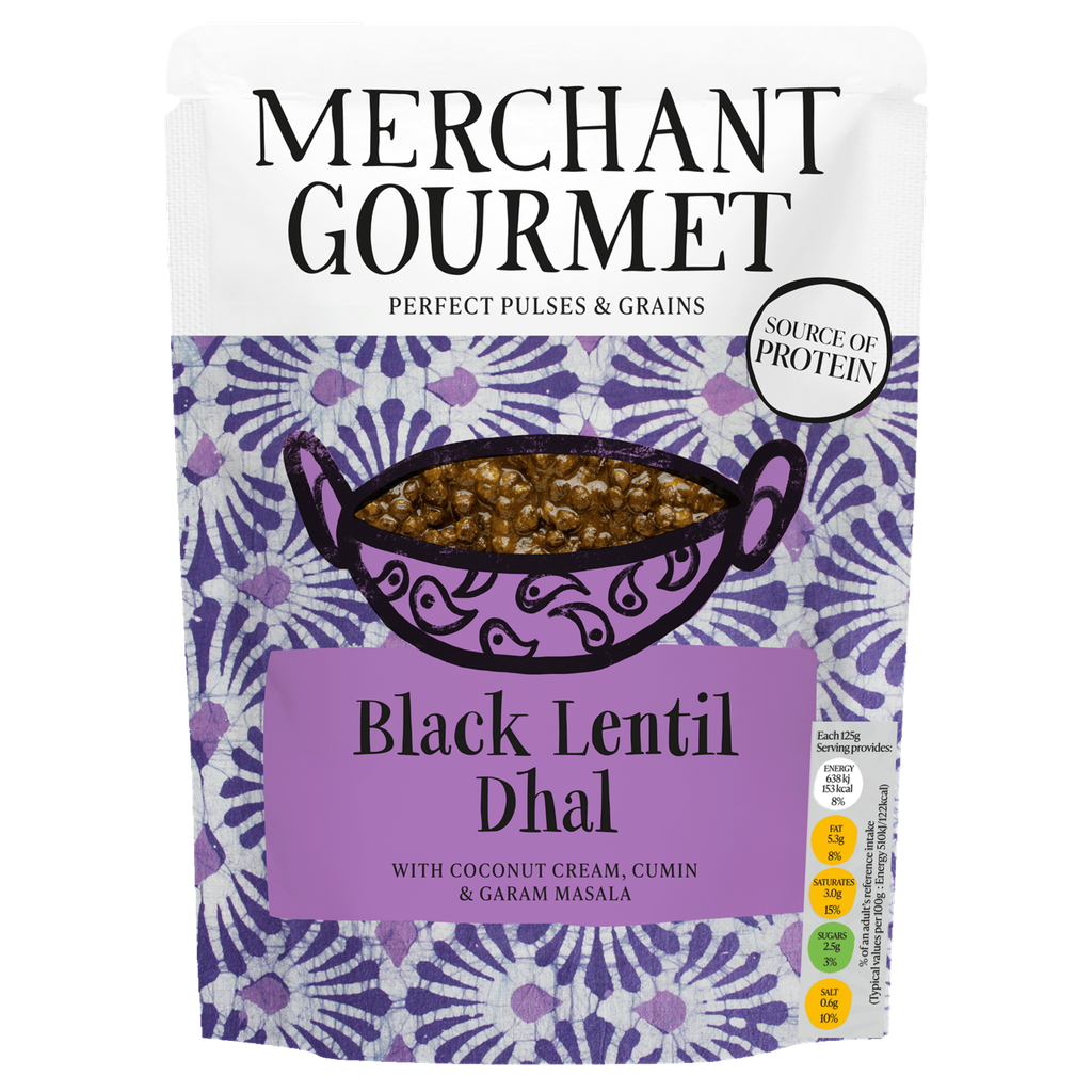 [15% OFF] Merchant Gourmet Ready Meals - Black Lentil Dhal X 6 X 280g