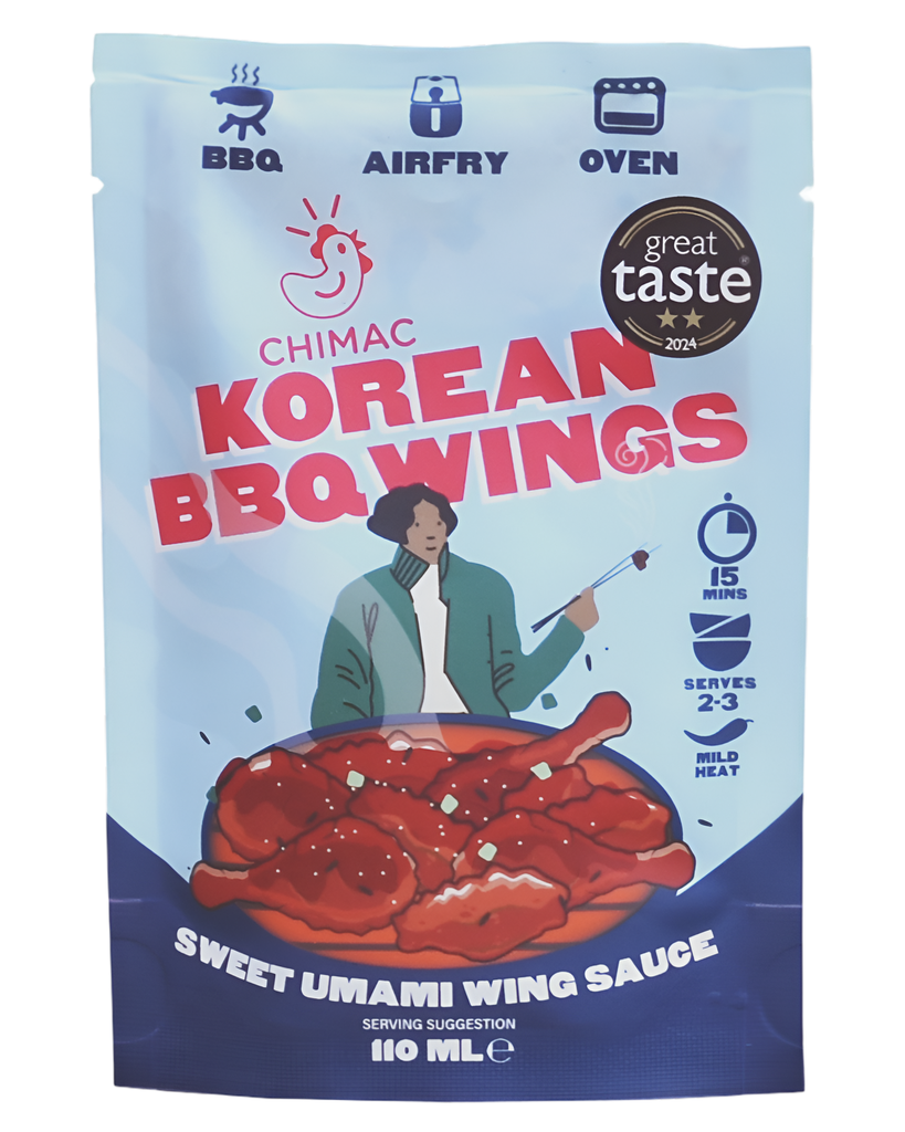 Chimac Korean Sauce - POUCH BBQ Wings X 12 X 110ml