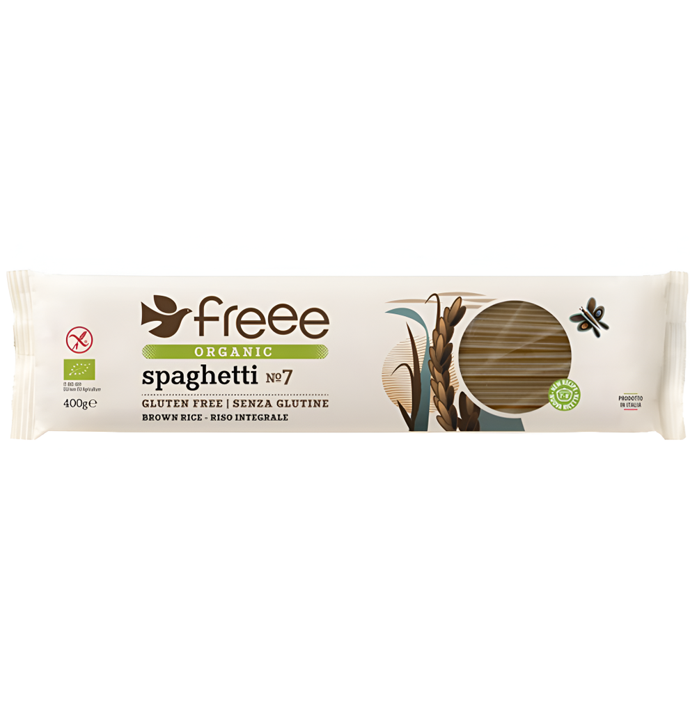 Freee Organic GF Brown Rice Pasta - Spaghetti X 9 X 400g