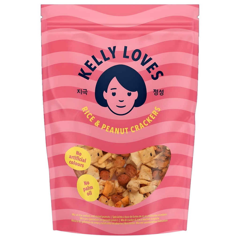 Kelly Loves Crackers - Rice & Peanut X 12 X 80g