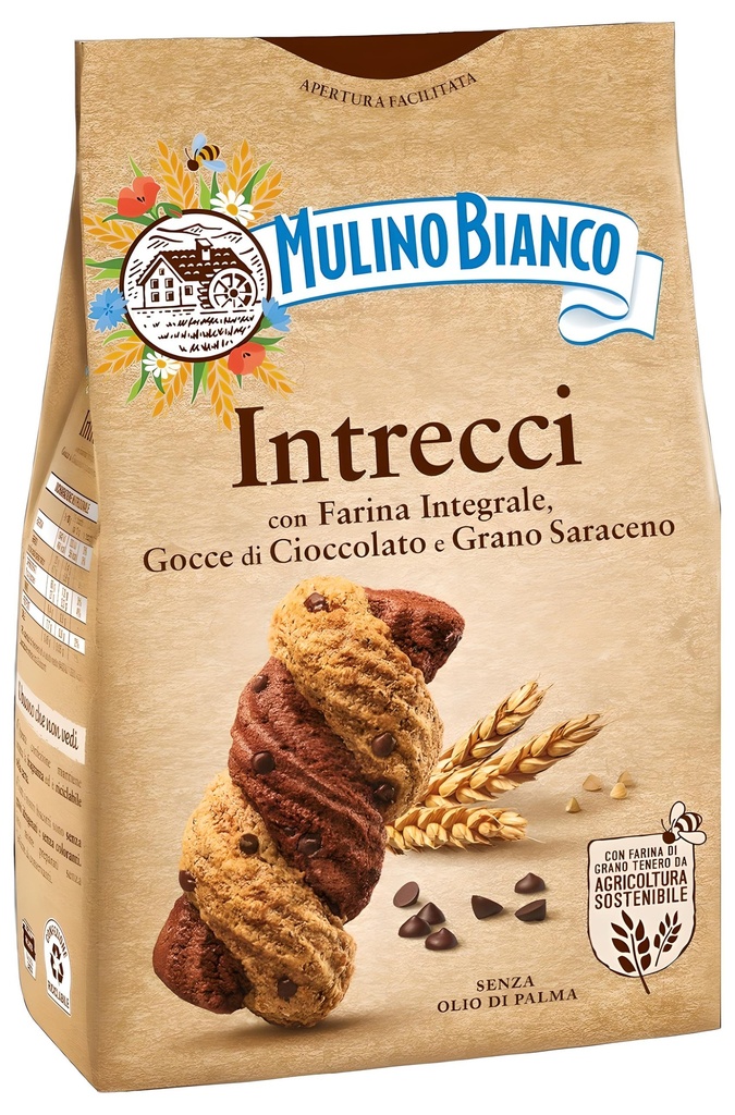 Mulino Bianco Italian Biscuits - Intrecci X 12 X 300g