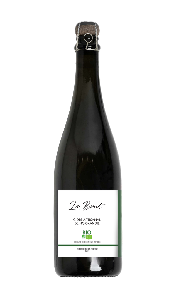 Le Brut Artisanal Craft Cider - Organic IGP Normandy 4.5% ABV X 6 X 750ml