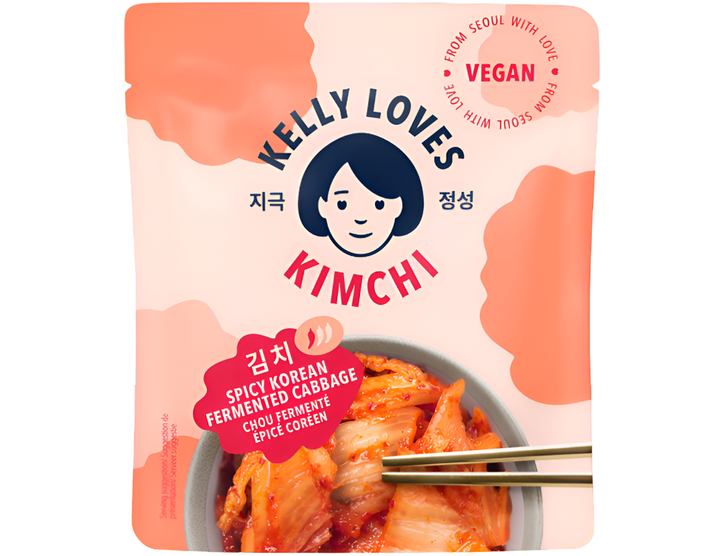 Kelly Loves Kimchi - Kimchi Sachet X 8 X 80g