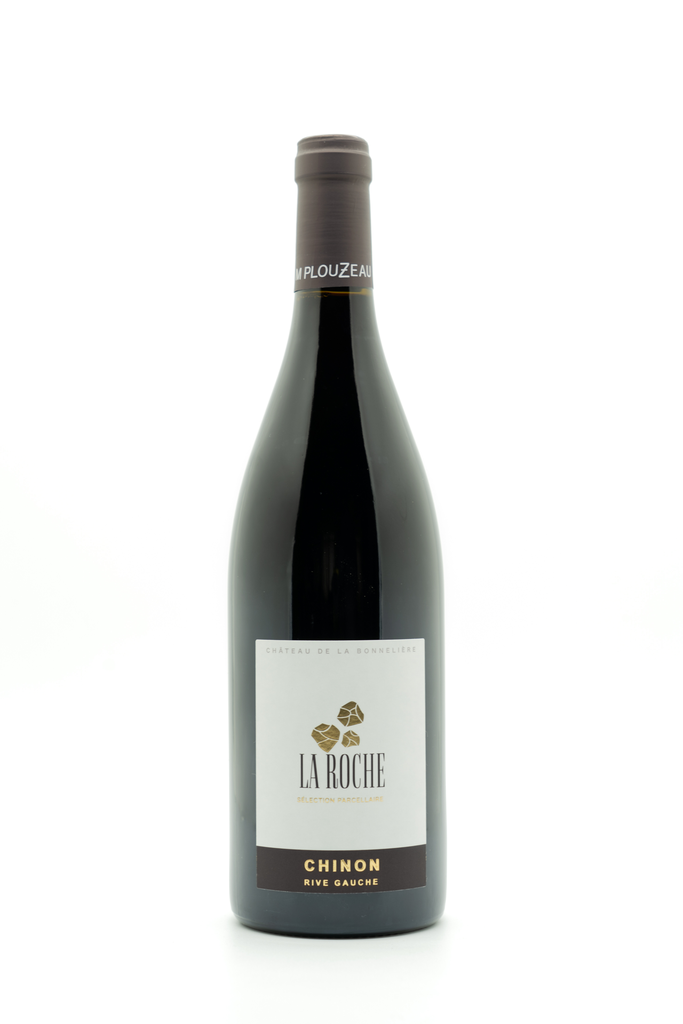 M Plouzeau Organic Red Wine - La Roche Cabernet Franc 2023 Chinon Rive Gauche 13% ABV X 6 X 750ml