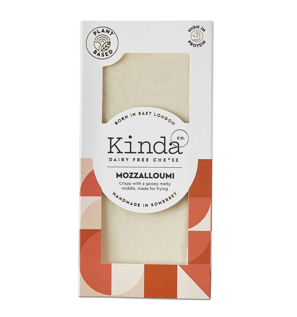 [40% OFF] (BBD 17/11) Kinda Co Dairy Free Cheese - Mozzalloumi 140g