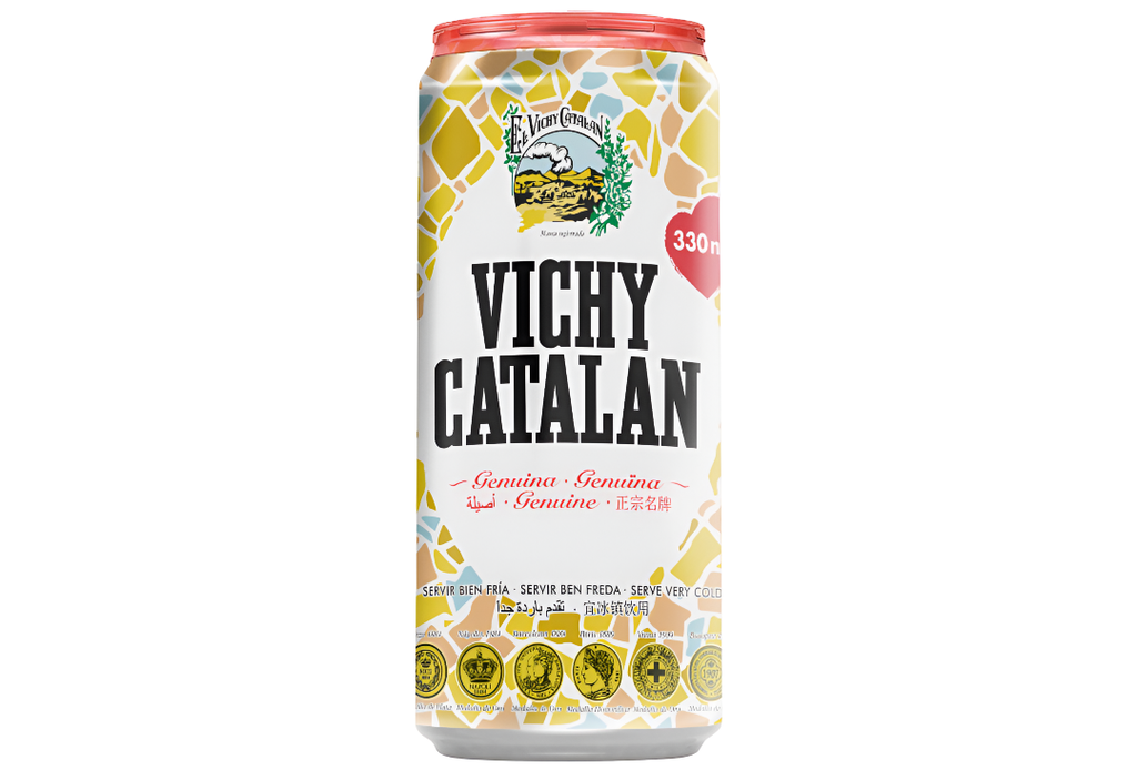 Vichy Catalan Sparkling Water - CAN Small X 24 X 330ml