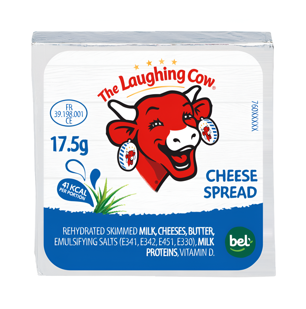 The Laughing Cow Spreadable Cheese Cube - Plain (80x17.5g) 1.4 KG